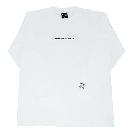 ロングスリーブ　スモールロゴ　フィッシングモンキー/FISHING MONKEY