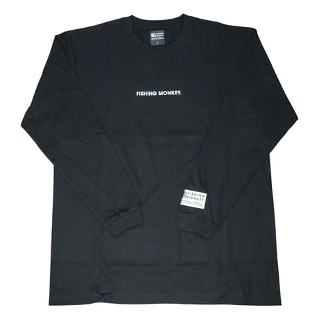 ロングスリーブ　スモールロゴ　フィッシングモンキー/FISHING MONKEY