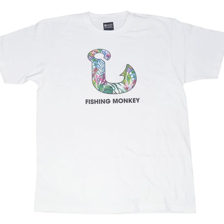 ショートスリーブ　フィッシュフック　ボタニカル　フィッシングモンキー/FISHING MONKEY