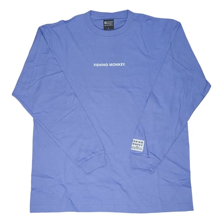 ロングスリーブ　スモールロゴ　フィッシングモンキー/FISHING MONKEY