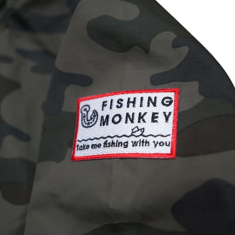 アノラックパーカー　BLACK　フィッシングモンキー/FISHING MONKEY