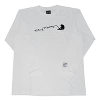ロングスリーブ　3Dラバーロゴ　フィッシングモンキー/FISHING MONKEY