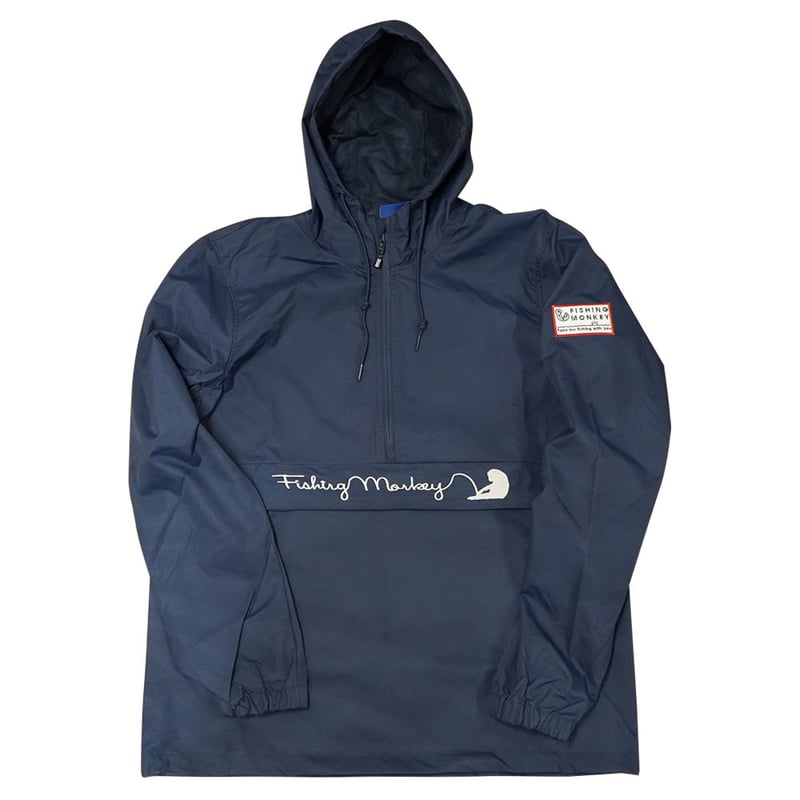 アノラックパーカー NAVY フィッシングモンキー/FISHING MONKEY | FISH