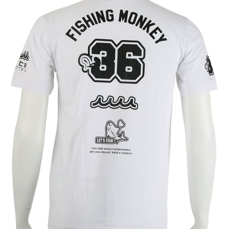 muta（ムータ）コラボ Ｔシャツ フィッシングモンキー/FISHING MONKEY
