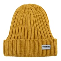ニットビーニー　MUSTARD フィッシングモンキー/FISHING MONKEY