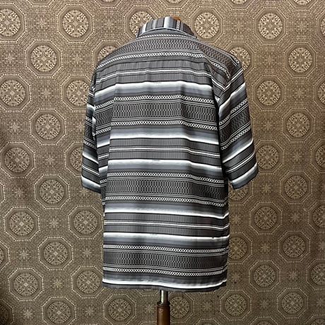BLUCO(ブルコ)POOLSIDE SHIRT S/S -MEXICAN-ブラウン153-21-009