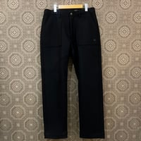 BLUCO(ブルコ)157-41-045 HEAVY MELTON FATIGUE PANTS ブラック