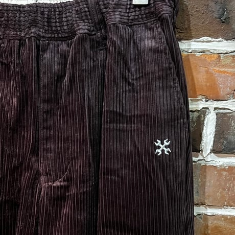 BLUCO(ブルコ）CORDUROY EASY WORK PANTS　155-41-037　ブラウン