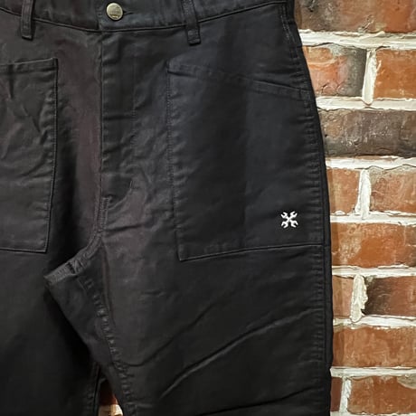 BLUCO(ブルコ）CORD CLOTH SAILOR WORK PANTS　155-41-037　ブラック