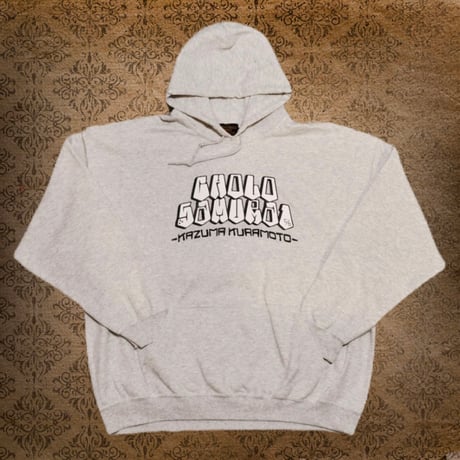PRUEVA =CHOLO SAMURAI= Hoodie「KAZUMA KURAMOTO Model」 GRAY