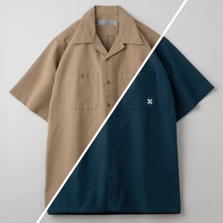 BLUCO(ブルコ）143-21-108  STANDARD WORK SHIRT S/S