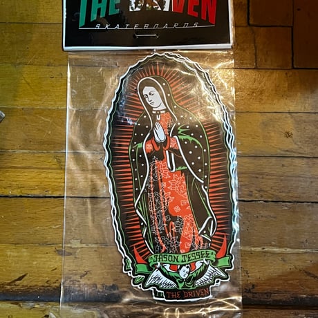 The Driven Skateboards　Guadalupe sticker set
