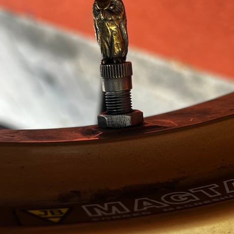 UNCROWD×HATCHET アンクラウド UC-902 VALVE CAP - owl -