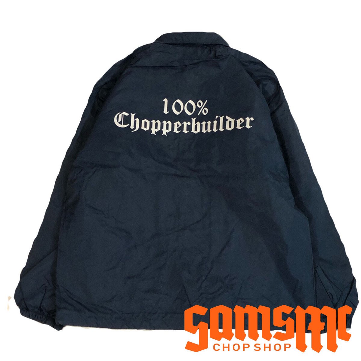 sams 100% CHOPPER BUILDER COACH JACKET　L 100% CHOPPER BUILDER COACH JACKET | localshoplocalshop