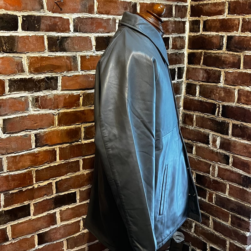 BLUCO（ブルコ) 147-31-008 LEATHER COACH JACKET | LO