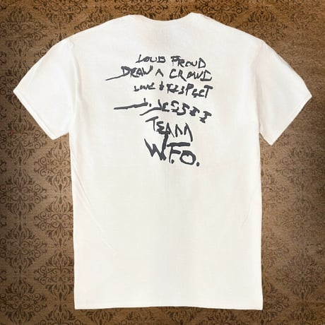 the DRIVEN TEE ② WHITE