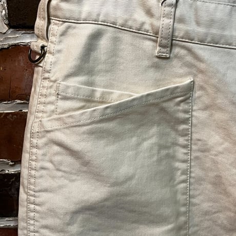 BLUCO(ブルコ）CORD CLOTH SAILOR WORK PANTS　155-41-037　アイボリー