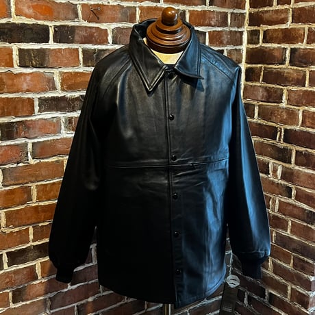 BLUCO（ブルコ) 147-31-008 LEATHER COACH JACKET