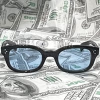PRUEVA x GREASER - de la Rosa - Sunglasses  BLACK フレーム / LIGHT BLUE レンズ