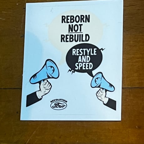 FOUR Speed Garage Original sticker set