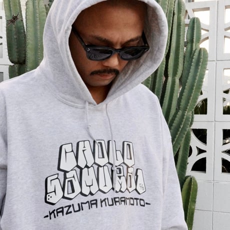 PRUEVA =CHOLO SAMURAI= Hoodie「KAZUMA KURAMOTO Model」 GRAY