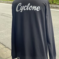 FOUR  ”CYCLONE” DOWNSHIFTERS SUPPORT ロンT BLK