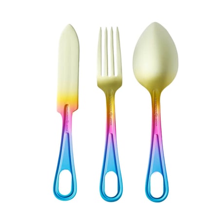 BALLISTICS　U.S. TITANIUM CUTLERY SET (BLA-2404)