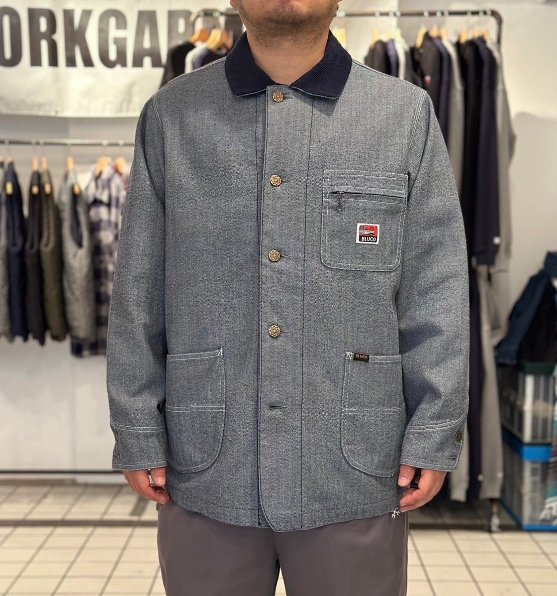 BLUCO(ブルコ) 147-31-024 LINING COVERALL | LOCAL BLUCO(ブルコ) 147-31-024 LINING COVERALL | LOCAL