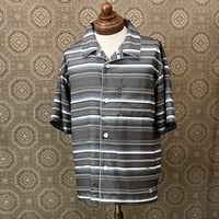 BLUCO(ブルコ)POOLSIDE SHIRT S/S -MEXICAN-ブラウン153-21-009