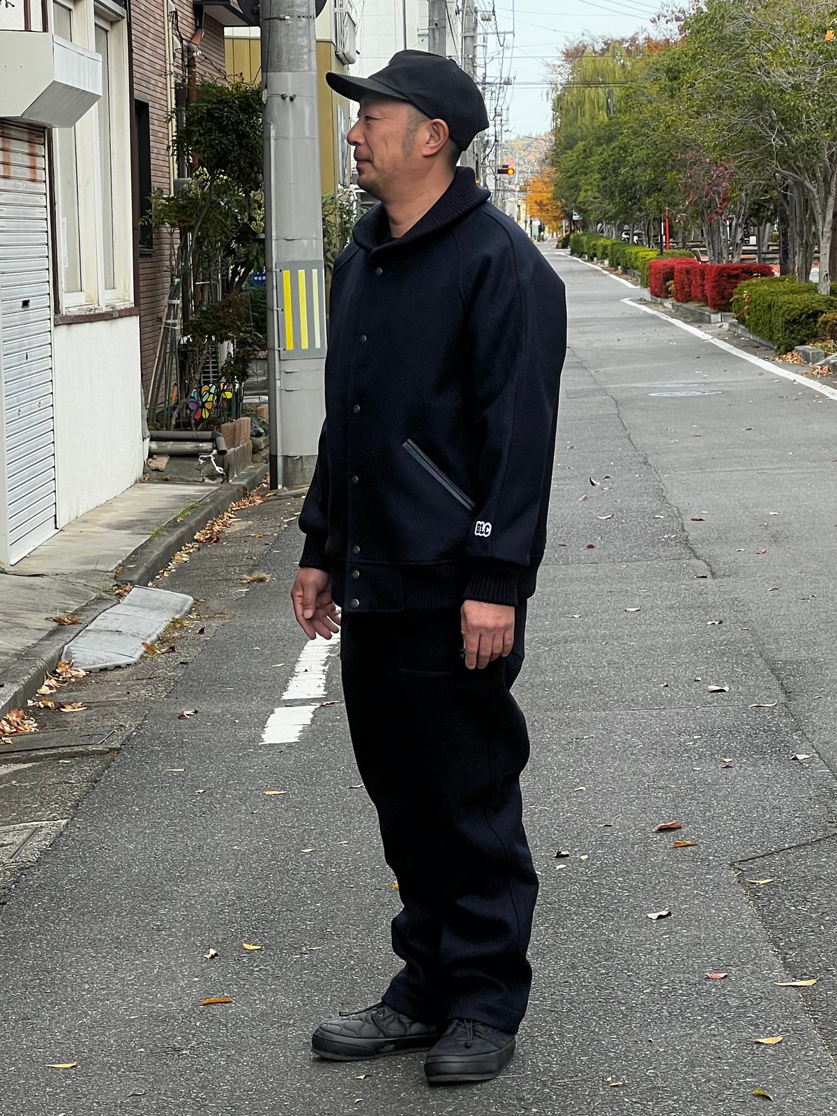 BLUCO(ブルコ)157-34-009 HEAVY MELTON PHARAOH COAT