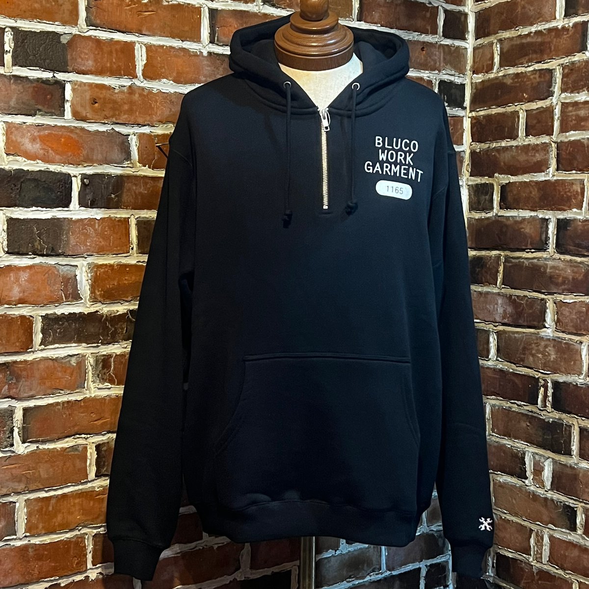 BLUCO（ブルコ) 145-13-015 HEAVY PILE SWEAT HALF ZI