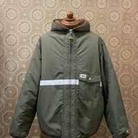 BLUCO(ブルコ)157-31-047 HOODED REFLECTOR JACKET オリーブ