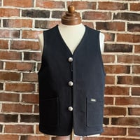 Vin&Age TYPE VRV3 COTTON RUG VEST '25　BLACK