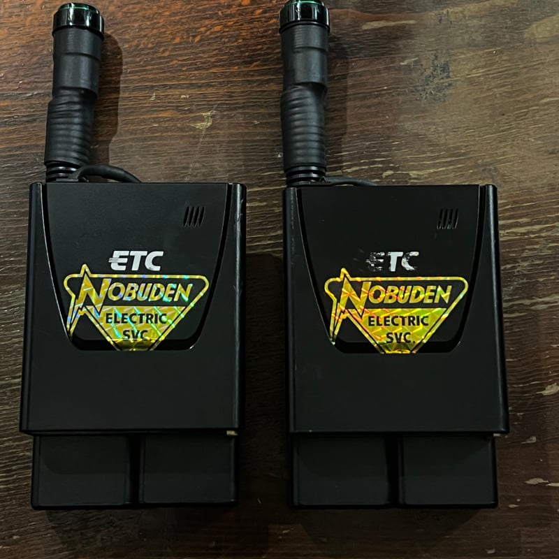 NOBUDEN ポータブルETC（アンテナ一体型・光るタイプ）バイク乗りの