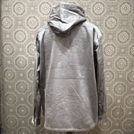 BLUCO(ブルコ)CORDUROY WORK SHIRT  155-11-007　グレージュ