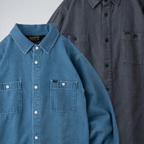 BLUCO(ブルコ)DENIM WORK SHIRT Style No : 1122