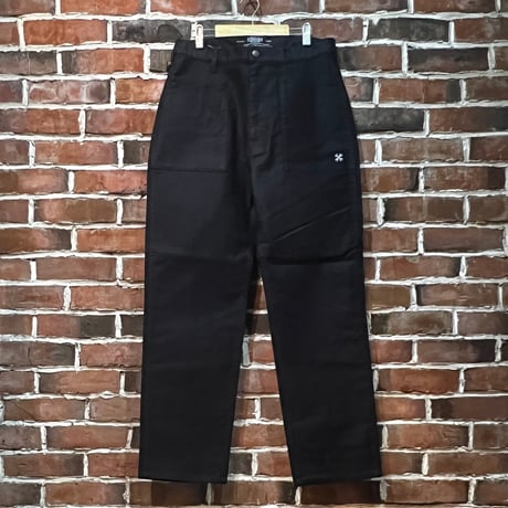 BLUCO(ブルコ）CORD CLOTH SAILOR WORK PANTS　155-41-037　ブラック