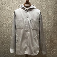 BLUCO(ブルコ)CORDUROY WORK SHIRT  155-11-007　グレージュ