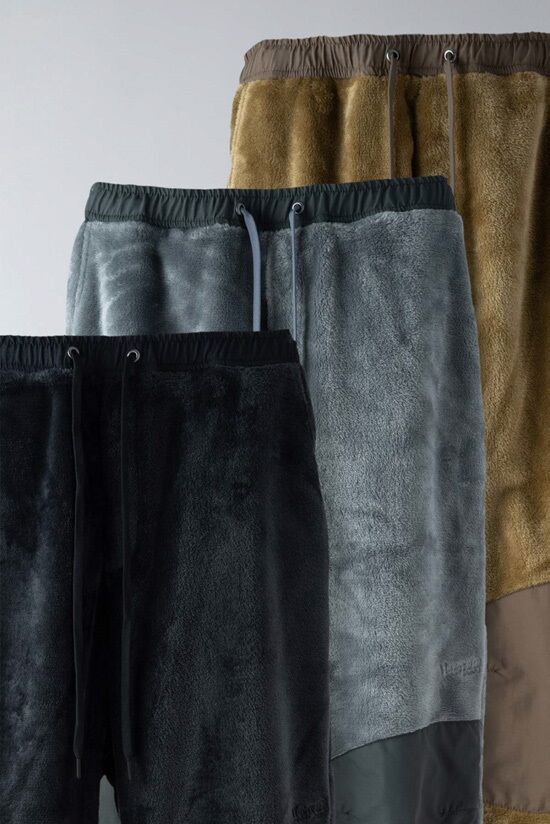 アンクラウドUNCROWDミリタリーフリースパンツUC-505-022 M 全3色【UNCROWD/アンクラウド】2022AW「Military Fleece Pants