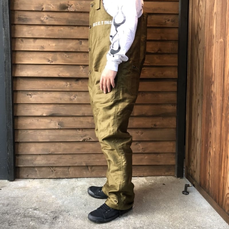 UNCROWD/アンクラウド　ダックデッキパンツ　カーキ　L UNCROWD/アンクラウドダックデッキパンツカーキL