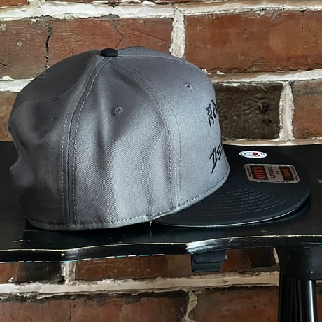RAMEN&DESTROY®ラーメン＆デストロイ Original CAP ブラック×グレー