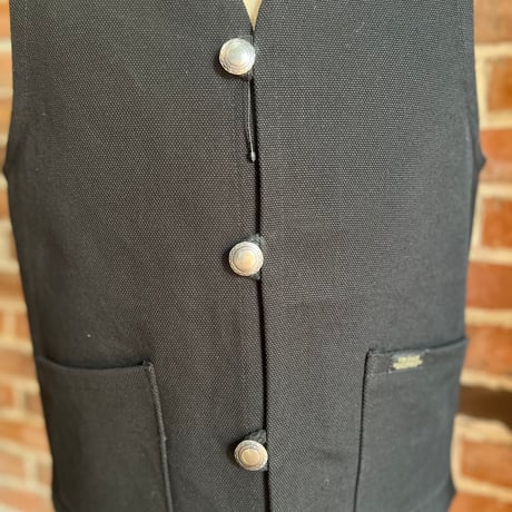 Vin&Age TYPE VRV3 COTTON RUG VEST '25　BLACK