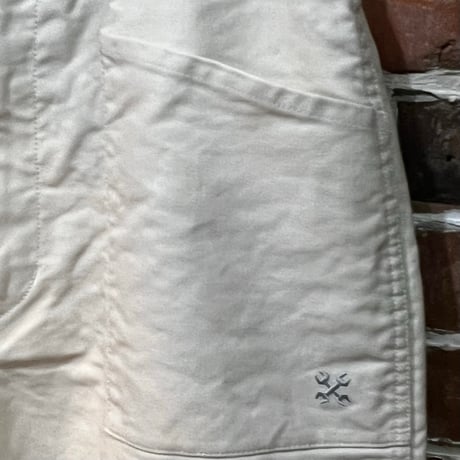 BLUCO(ブルコ）CORD CLOTH SAILOR WORK PANTS　155-41-037　アイボリー