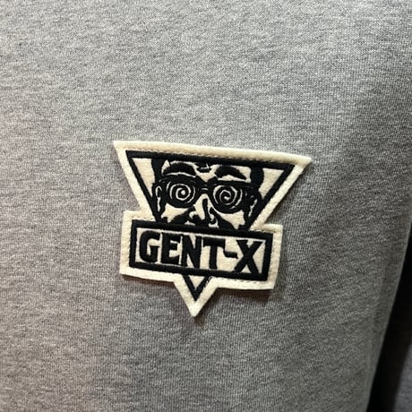 GENT-X HAND SIGN SWEAT SHIRT　GRAY