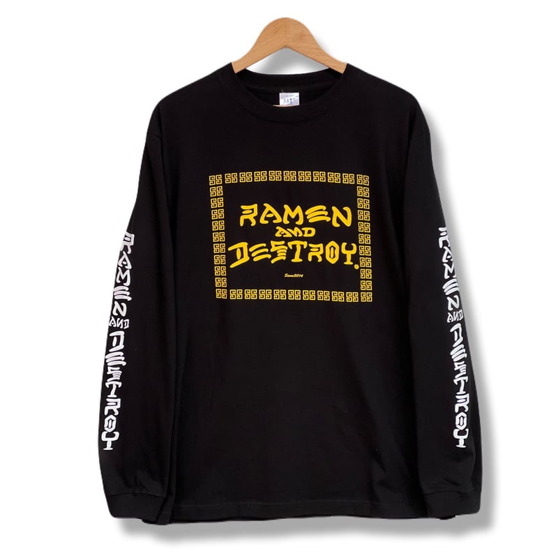 予約販売】RAMEN&DESTROYラーメン＆デストロイ Original L/S T-sh