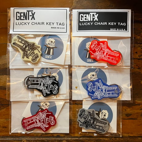GENT-X  LUCKY CHAIR KEY TAG