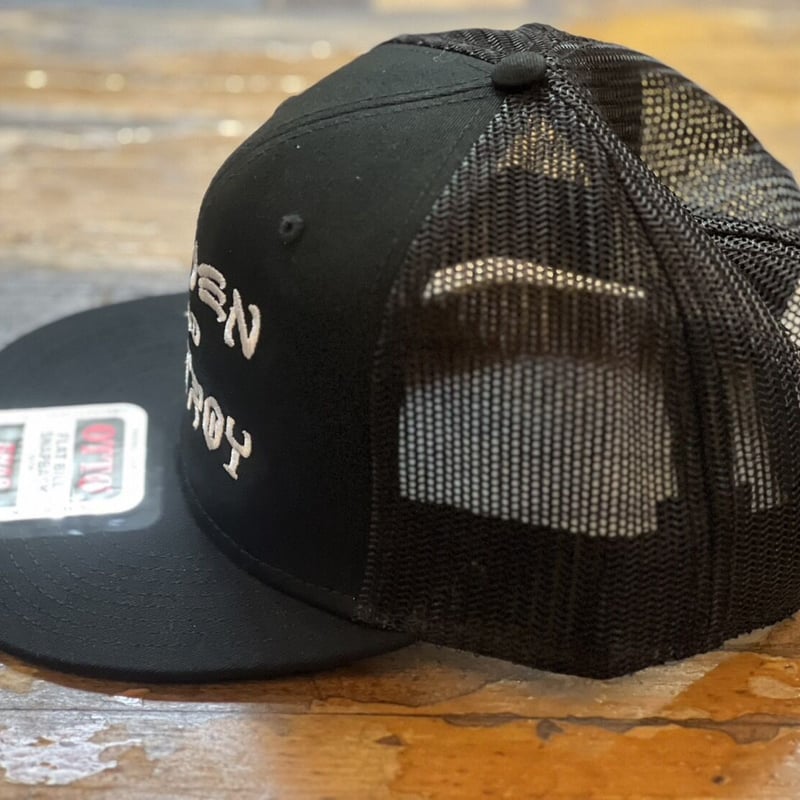 RAMEN&DESTROY® ラーメン＆デストロイ Original MESH CAP ブラッ