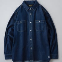 BLUCO(ブルコ)DENIM WORK SHIRT Style No : 1122