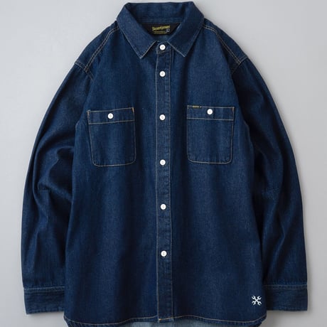 BLUCO(ブルコ)DENIM WORK SHIRT Style No : 1122