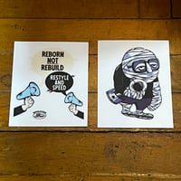 FOUR Speed Garage Original sticker set